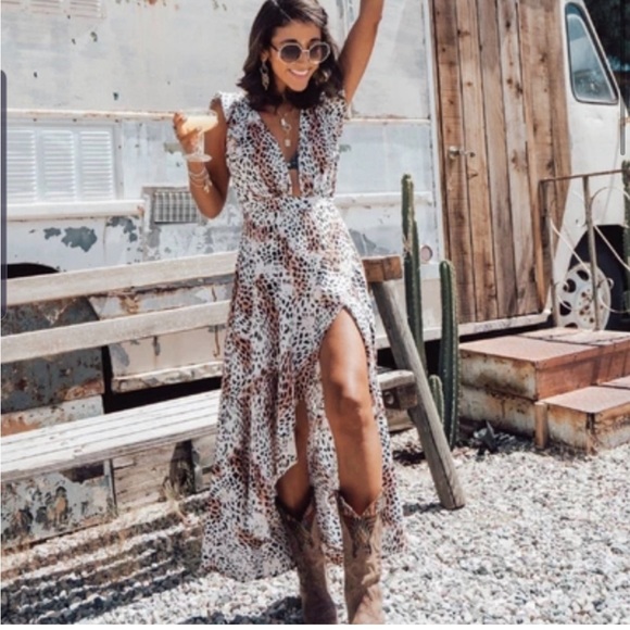 Fall Trend Leopard Dress - Picture 1 of 5